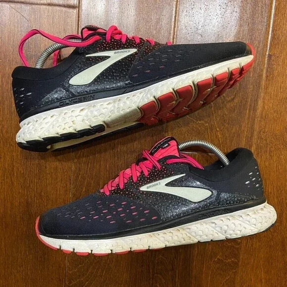 Brooks Women's Glycerin 16 1202781B070 Black Running Shoes Sneakers Size 11 B - Picture 2 of 7
